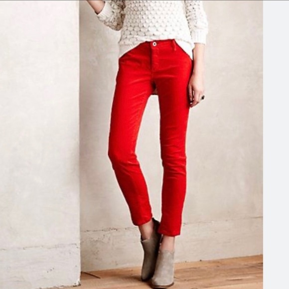 Ag Adriano Goldschmied Denim - EUC AG ADRIANO GOLDSCHMIED CORDUROY
STEVIE STRAIGHT ANKLE JEANS